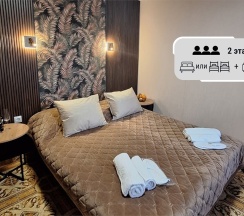 "ПАЛЬМА 6" Трехместный Комфортный номер с двуспальной кроватью одноместным диваном на 2 этаже в ГД "Цитрус" в Цитрус