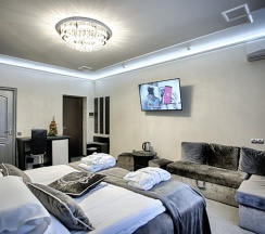 Двухместный номер 22 Deluxe с балконом и с видом на море 2 отдельные кровати в Exclusive Hotel&Apartments