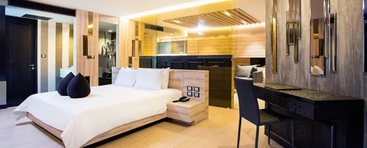 Люкс c 1 комнатой oceanfront в Tsix5 Phenomenal Hotel Pattaya