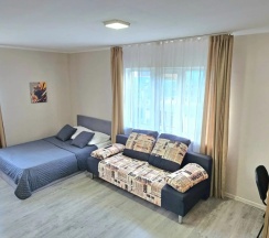 Двухместный семейный номер Standard с красивым видом из окна двуспальная кровать в Барсук