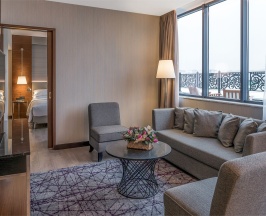 Представительский Люкс с террасой в Sheraton Nizhny Novgorod kremlin