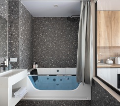 1-комнатная комнта студия Станюковича 48/6 в Sea view apartments