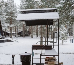 №14 A-Frame 45m2 с кондиционером. (оснащение дома см. Подробнее) в Les holidays