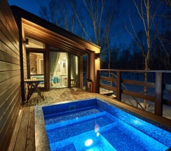 Номер в Kamchatka forest lodge