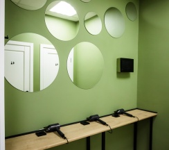 Кровать в 4-местном общем номере в Pillow Hostel
