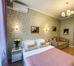 Бизнес с кондиционером (до 4-х человек, Джуниор Сюит) в Catherine Art Hotel