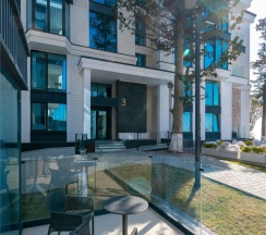 Duplex с видом на море и бассейн в Лучезарный Резорт