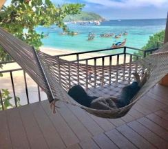 Бунгало с видом на море в Chareena Hill Resort - Pattaya Beach Koh Lipe