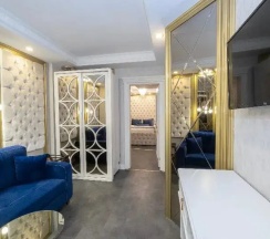 Двухместный люкс двуспальная кровать в Les Lion Luxury Spa