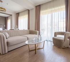 Люкс с видом на парк и балконом в Grand Royal Residences