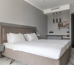 Двухкомнатные апартаменты LUX (5 этаж) в Real Apartments Sochi