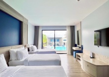 Трёхместный номер Standard с видом на бассейн в Seabed Grand Hotel Phuket