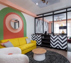 Креативный люкс с двуспальной кроватью в Vasilievsky hotel