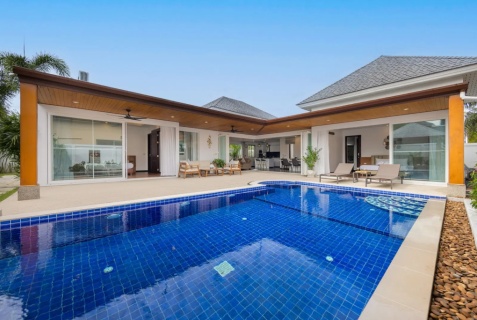 Равай: Вилла/Бунгало Вилла Hemi 2Br modern Thai style with private pool