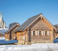 Изба категории студия в Остров