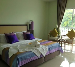 Двухместный номер Grand Deluxe 2 отдельные кровати в Am Surin Place