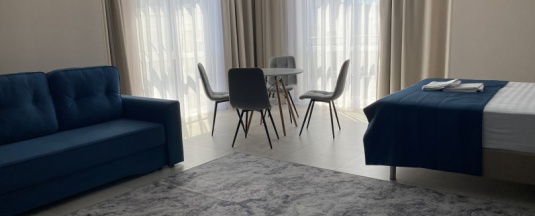 Студия с видом на море в Amore