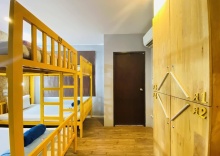 Кровать в общем номере в Frutta Hostel