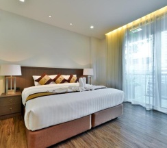 Двухместный номер Deluxe двуспальная кровать в Civic Horizon Hotel & Residence