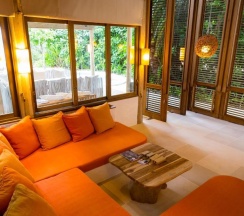 Люкс With Pool Crusoe с 2 комнатами в Soneva Fushi