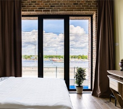 Студия с видом на реку в Sv Loft Apart