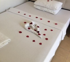 Номер Standard с красивым видом из окна в Uğur Beach Hotel