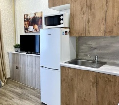 Апартаменты c 1 комнатой с балконом в Апартаменты Власовых