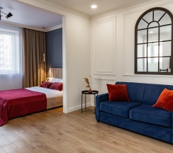 4-местные 1-комнатные апартаменты люкс в Gallery Apartments (Гэлари Апартментс)