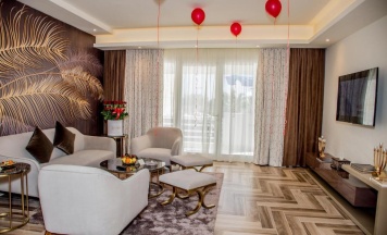 Двухместный люкс Grand Deluxe двуспальная кровать в Pickalbatros Golf Beach Resort