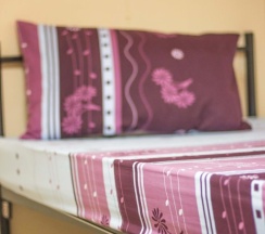 Кровать в общем номере в Karma Home Hostel