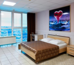 Номер стандарт с 1 двуспальной кроватью в Пантера