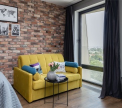 Megapolis - 4х местные апартаменты на 7 этаже ЖК бизнес-класса D1 в Smart Lofts Moscow