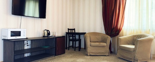 Двухместный номер с двумя односпальными кроватями в Афоня