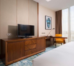Двухместный люкс Superior c 1 комнатой двуспальная кровать в Hilton Astana
