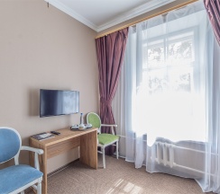 Большой двухместный номер с 1 кроватью или 2 отдельными кроватями в Кварталъ