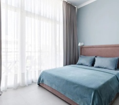 Апартаменты Deluxe с видом на море в Комплекс апартаментов "Apartments Premium" (второй корпус)