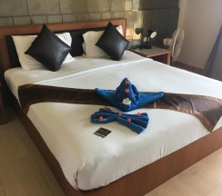 Двухместный номер с видом на бассейн двуспальная кровать в Kaibae Beach Resort