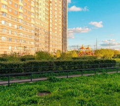 "Good home" Однокомнатная квартира (Метро Парнас, 3 минуты) в Rauktis apartments