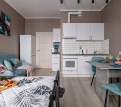 Квартира в Апартаменты на Торфяная дорога, 15к1