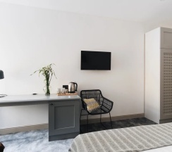 Двухместный номер Делюкс с 1 кроватью или 2 отдельными кроватями в Karelinn hotel