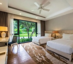Апартаменты с доступом в парк VinWonders с 3 комнатами рядом с пляжем в Vinpearl Resort & Spa Nha Trang Bay