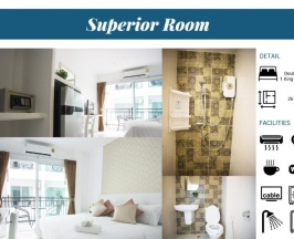 Двухместный номер Superior двуспальная кровать в Maleewan Jomtien
