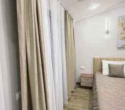 Апартаменты двухкомнатные (ЛЮКС) с балконом и красивым видом в Polikariya