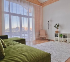 Коттедж с террасой в Scandi house