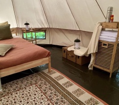 Шатер Rosa в Ecolodge Zen