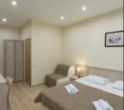 Двухместный номер с двуспальной кроватью в Алина