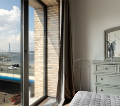 Lux апартамент для 5-х гостей с видом на реку в Sv Loft Apart