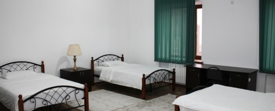 Трёхместный номер Economy с красивым видом из окна в Tumar