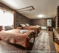 Бунгало "Семейный с каминным залом" в Чыгыш. Отдых на Алтае