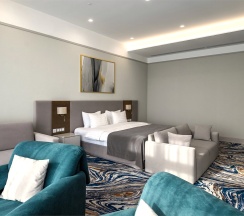 Делюкс семейный с террасой в Minger Med Spa